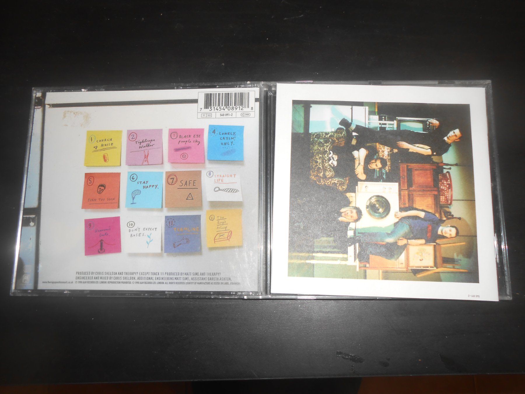 CD: Therapy? – Semi-Detached / 1998 – Usato da Aarberg venduto da witchhunter01 1