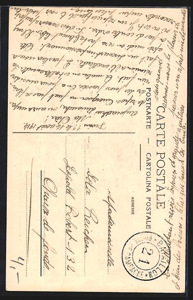 Fotos, Briefe & Postkarten: Grenzbesetzung August 1914, Dir Vaterlan – Gebraucht aus Berlin von bartko-reher 1