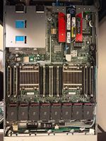 HP DL360p Gen8 10gbit 128GB Ram 2x1TB NVME und 500GB SSD