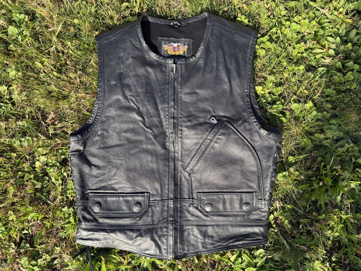 Harley-Davidson Gilets & Westen: Harley-Davidson Lederweste M ! – Gebraucht aus Herisau von Soto1 4