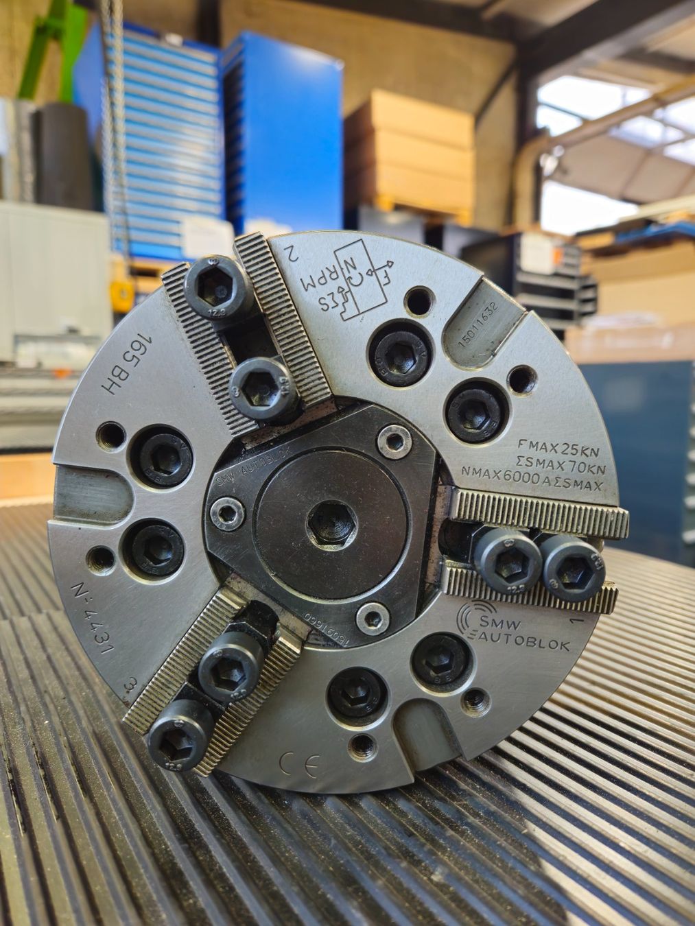Alle Werkzeuge: SMW‑Autoblok 165 BH Kraftspannfutter - CNC – Gebraucht aus Balgach von sch_5gl9
