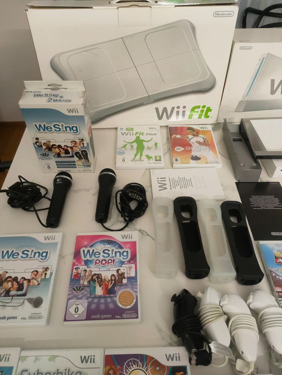 Nintendo wii FAMILY SET Fonktionert Tadellos 3