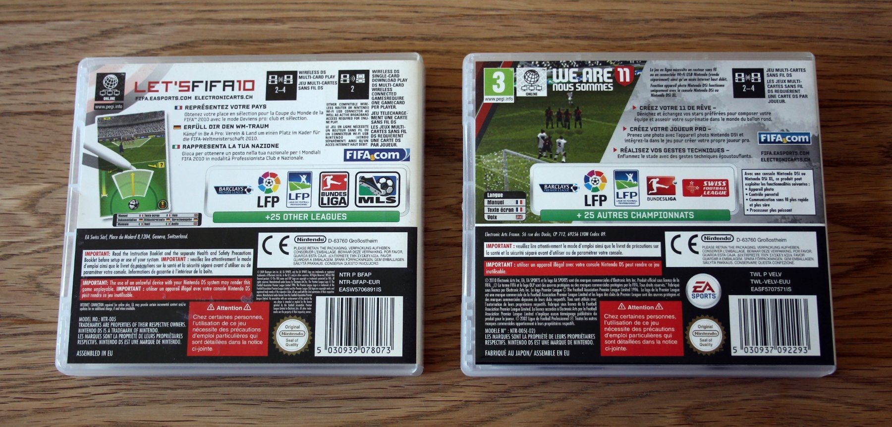 Spiele: FIFA 10 + FIFA 11 (VF) – Gebraucht aus Münchenbuchsee von Chaoo 1
