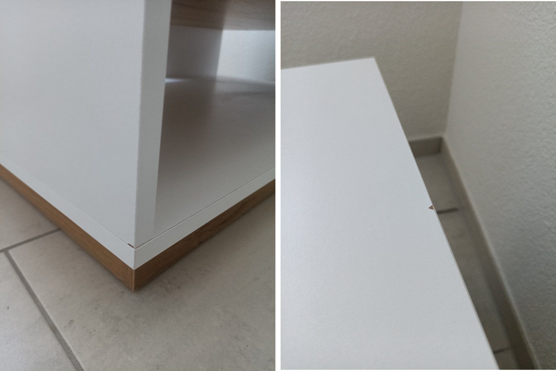 Tavoli: Weisses Couchtischli mit Ablage (Sofatisch) – Usato da Illnau venduto da steve291097 9