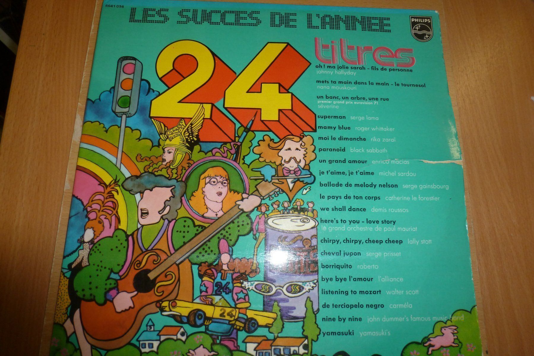 Dischi in vinile: 2 LP Les Succès De L'année - – Usato da Emmen venduto da newdeal1970