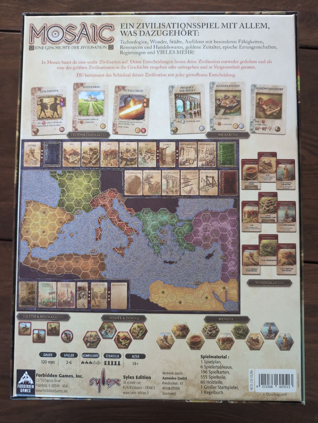 Giochi: Mosaic - Ein Zivilisationsspiel – Nuovo (secondo la descrizione) da Oberkirch LU venduto da Timooo 1