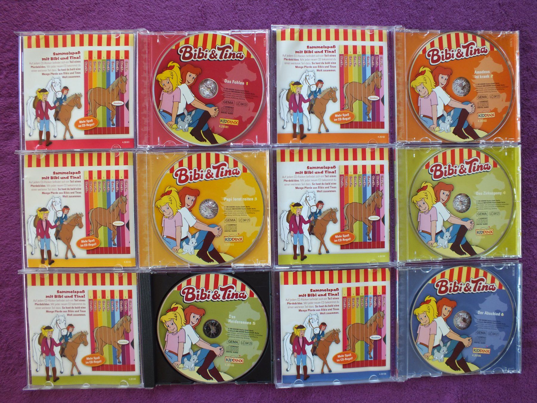 CD: 6 - Bibi & Tina - Hörspiel - CD´s – Usato da Müllheim Dorf venduto da Seeeule01 7