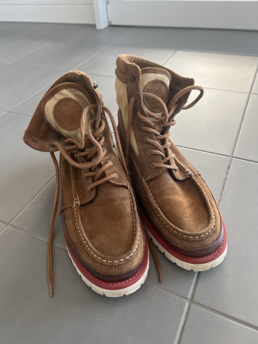 Herrenschuhe: Brown leather boots, Scotch & Soda,  size 46 – Gebraucht aus Zürich von 102_2xvt