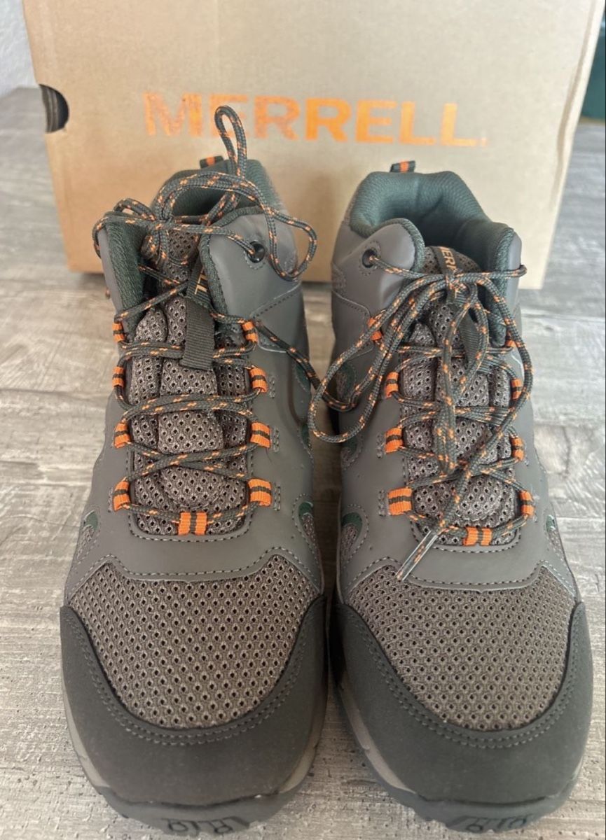 Merrell Scarpe per ragazzi: Merrell Wanderschuhe grau wasserdicht Grösse 38 – Nuovo e nell'imballaggio originale da Brüttisellen venduto da bluesafir 3