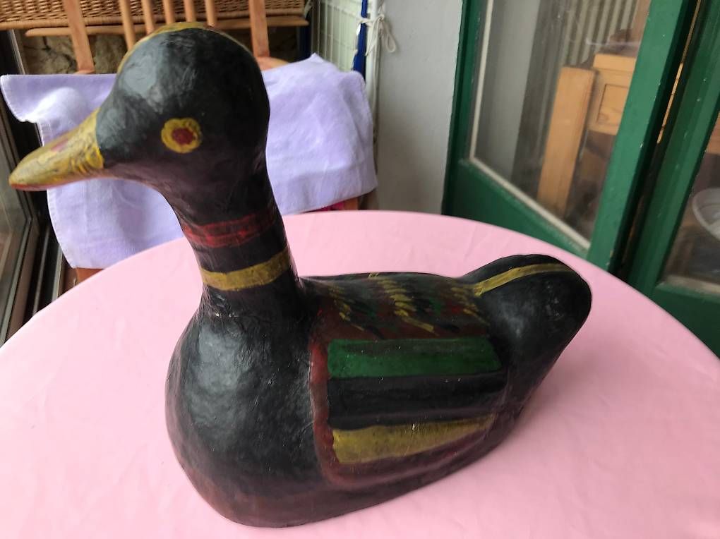 Sculture & Statue: Grand canard coréen en papier mâché – Usato da Estavayer-le-Lac venduto da mar_2s6b 4