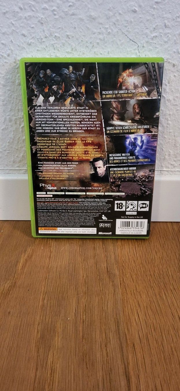 Microsoft Giochi: Xbox 360 - Jericho – Usato da Münsingen venduto da DigitaleSpielecke 1