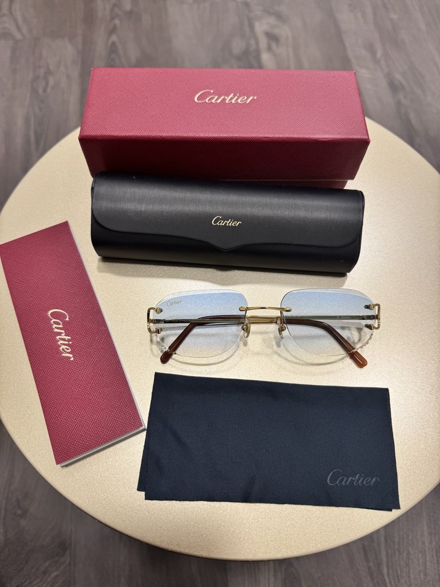 Cartier Occhiali & Lenti: Cartier Sunglasses - Gold Frame - never worn – Nuovo (secondo la descrizione) da Thonex venduto da Lux_brands01 1