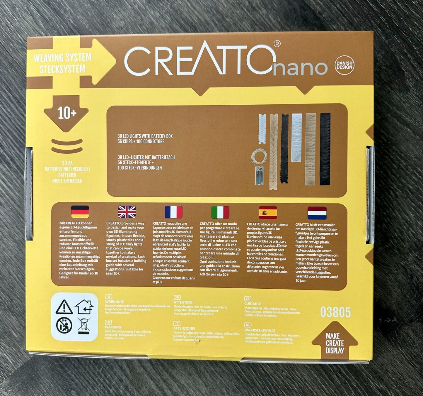 Kit bricolage: 2 Creatto Bastelsets (3D-Puzzles) – Nuovo e nell'imballaggio originale da Ehrendingen venduto da Reina 4