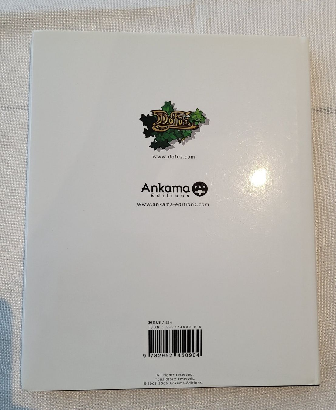 Fumetti: BD Dofus Artbook No 1  (TBE) – Usato da Palézieux-Village venduto da magic1980 1