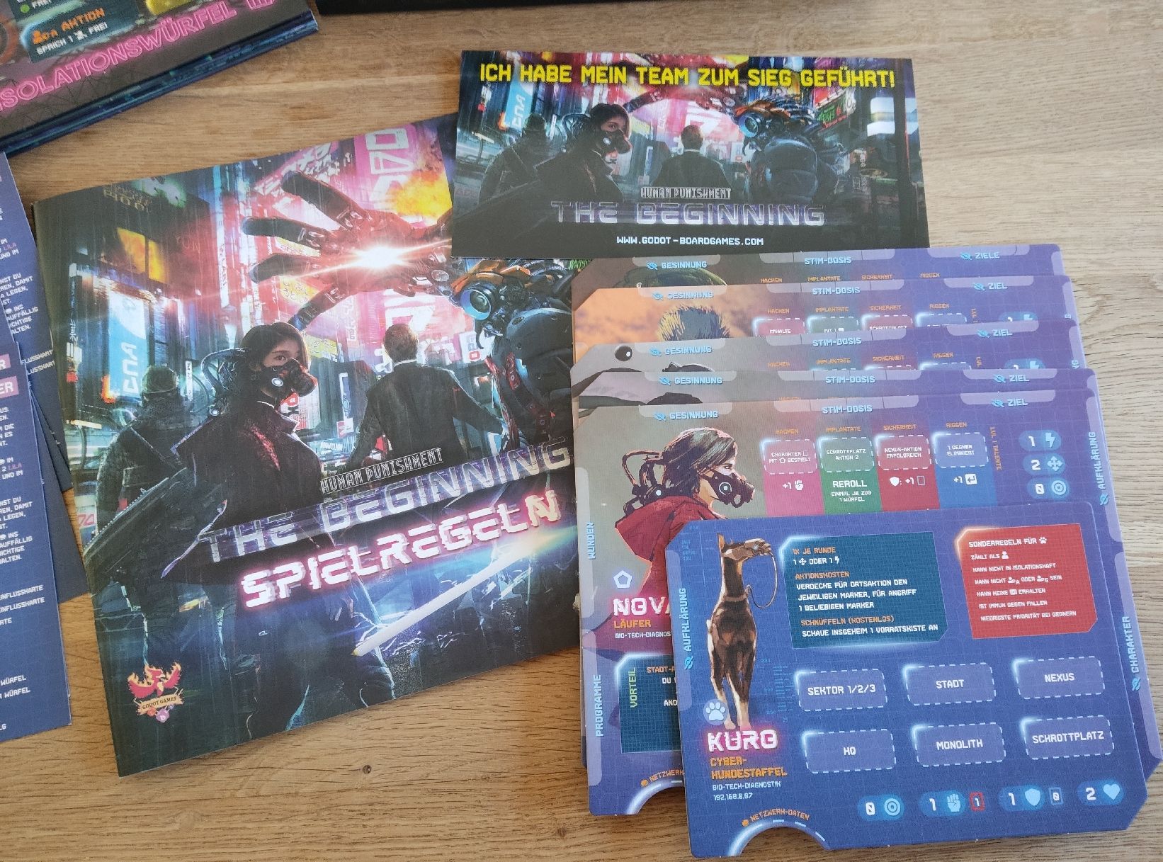 Giochi: Human Punishment: The Beginning, Semikooperatives Brettspiel – Usato da Zofingen venduto da Justice79 1