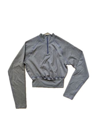 Gymshark Pullover grau Groesse S neuwertig
