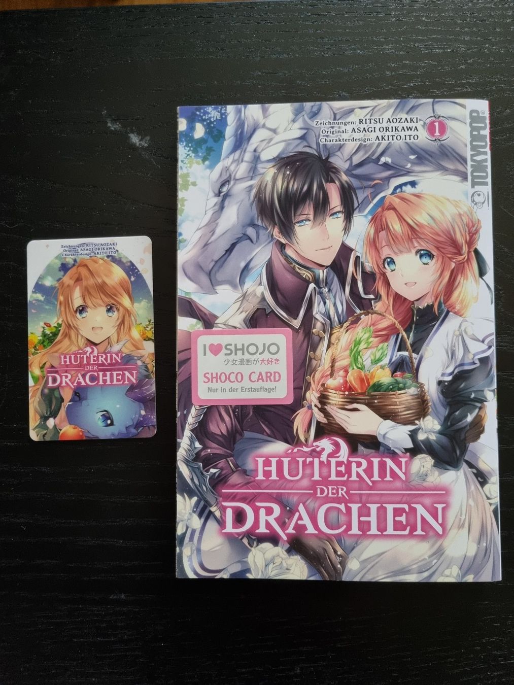 Fumetti: Hüterin der Drachen Band 1 + Shoco Card – Usato da Waltenschwil venduto da Larache90