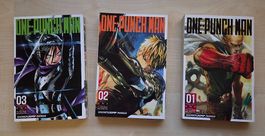One-Punch Man Manga, Band 1-3, Top Zustand, Comic Sammlung