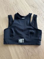 Schwarzes HIIT Sport-Top, Grösse M - ideal fürs Training!