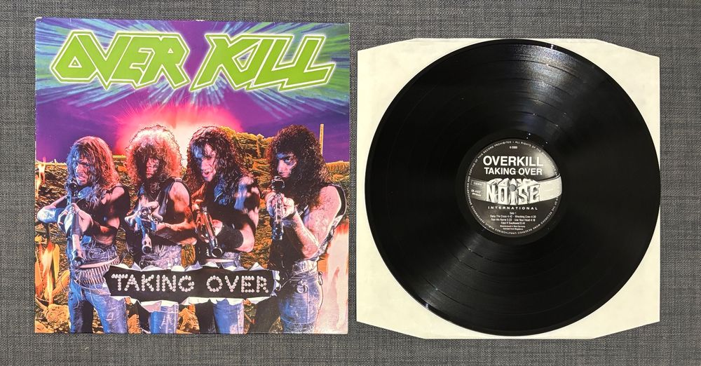 Overkill – Taking Over - THRASH METAL HEAVY METAL LP (Gebraucht) in Egg ...