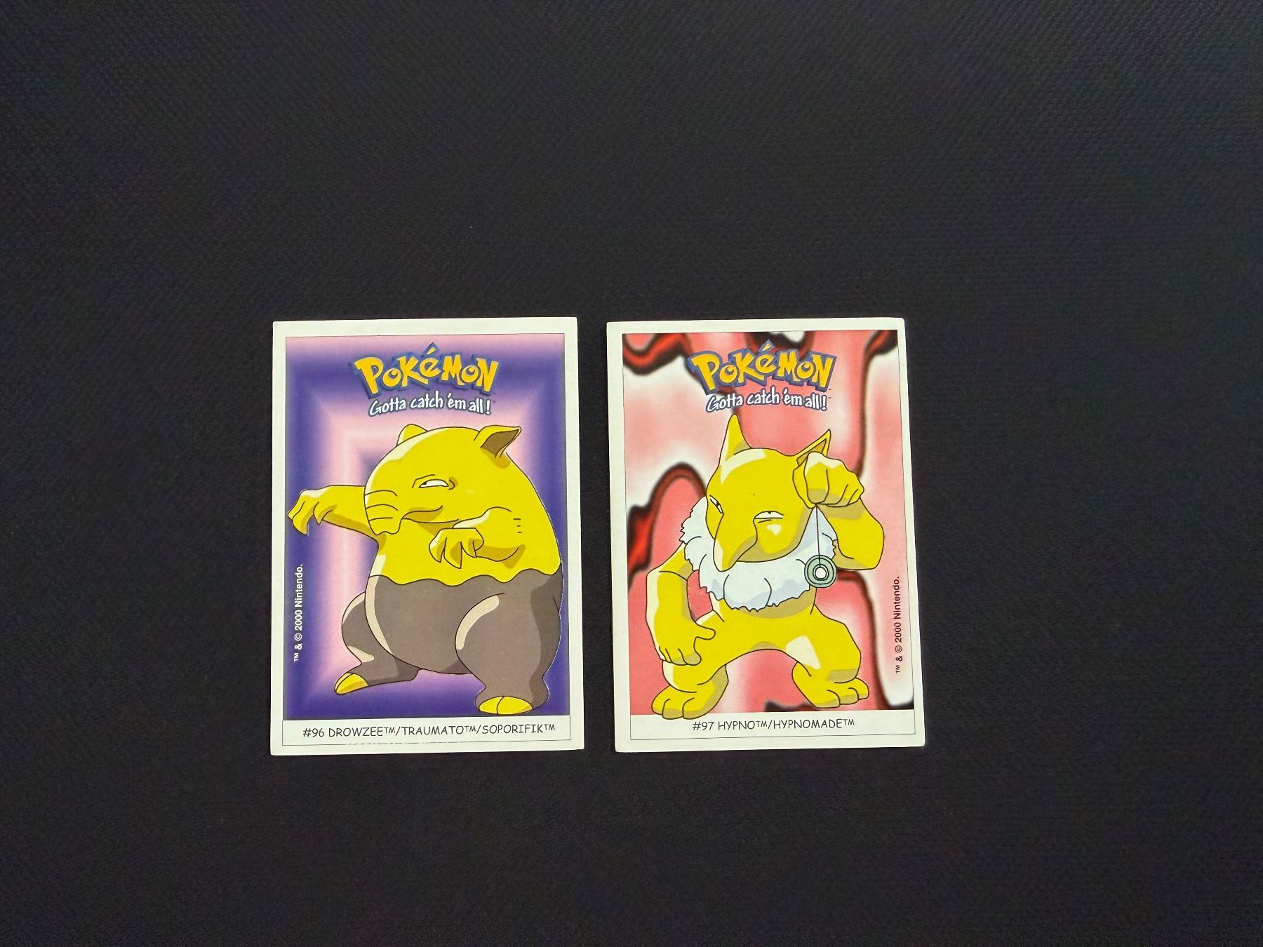 Pokémon Carte collezionabili: Pokémon Dunkin Boomer 2000 – Drowzee & Hypno – Usato da Zürich venduto da mountainwizard00