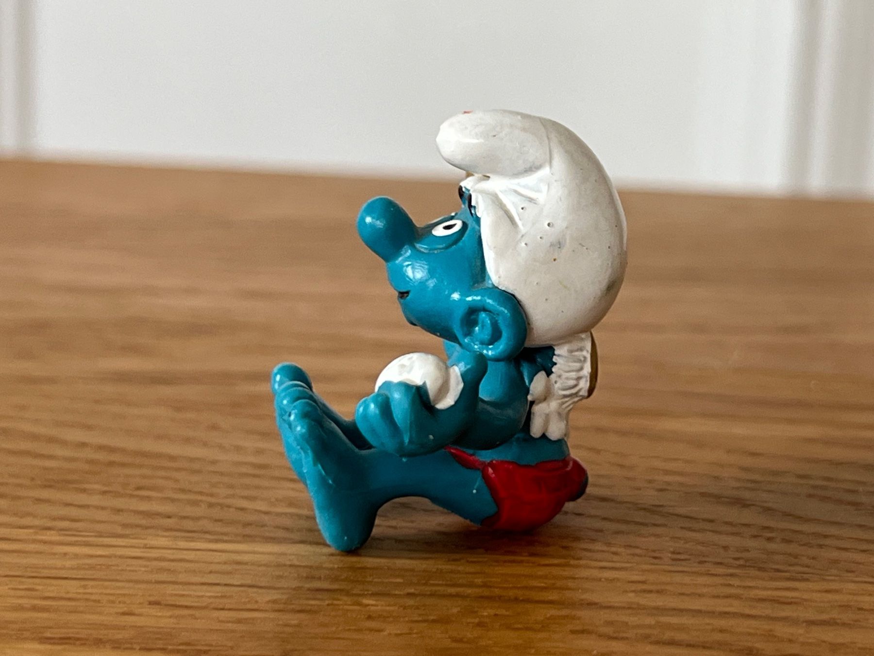 Statuette: Peyo Schlumpf Badewanne – Usato da Ennetbaden venduto da mapa05 2