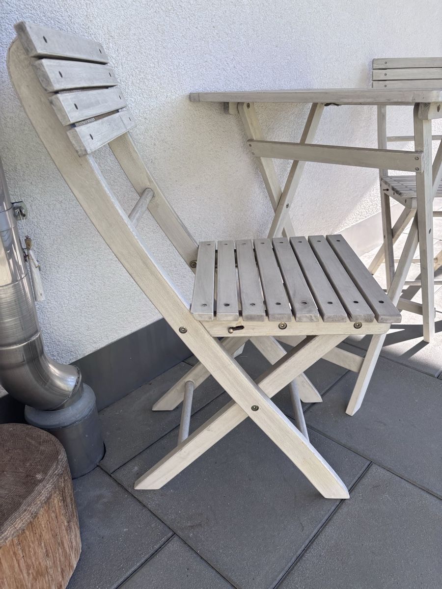 Set di tavolo e panche: Garten Tisch Stühle  – Usato da Brittnau venduto da Paptor 1