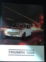 Prospekt Triumph 1300 1966