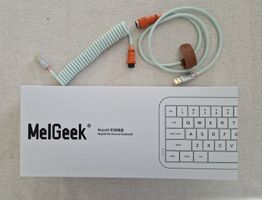 Mechanical keyboard MelGeek Mojo68 bluetooth RGB 65% white