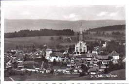 CHÂTEL ST. DENIS, vue sur le cœur du village