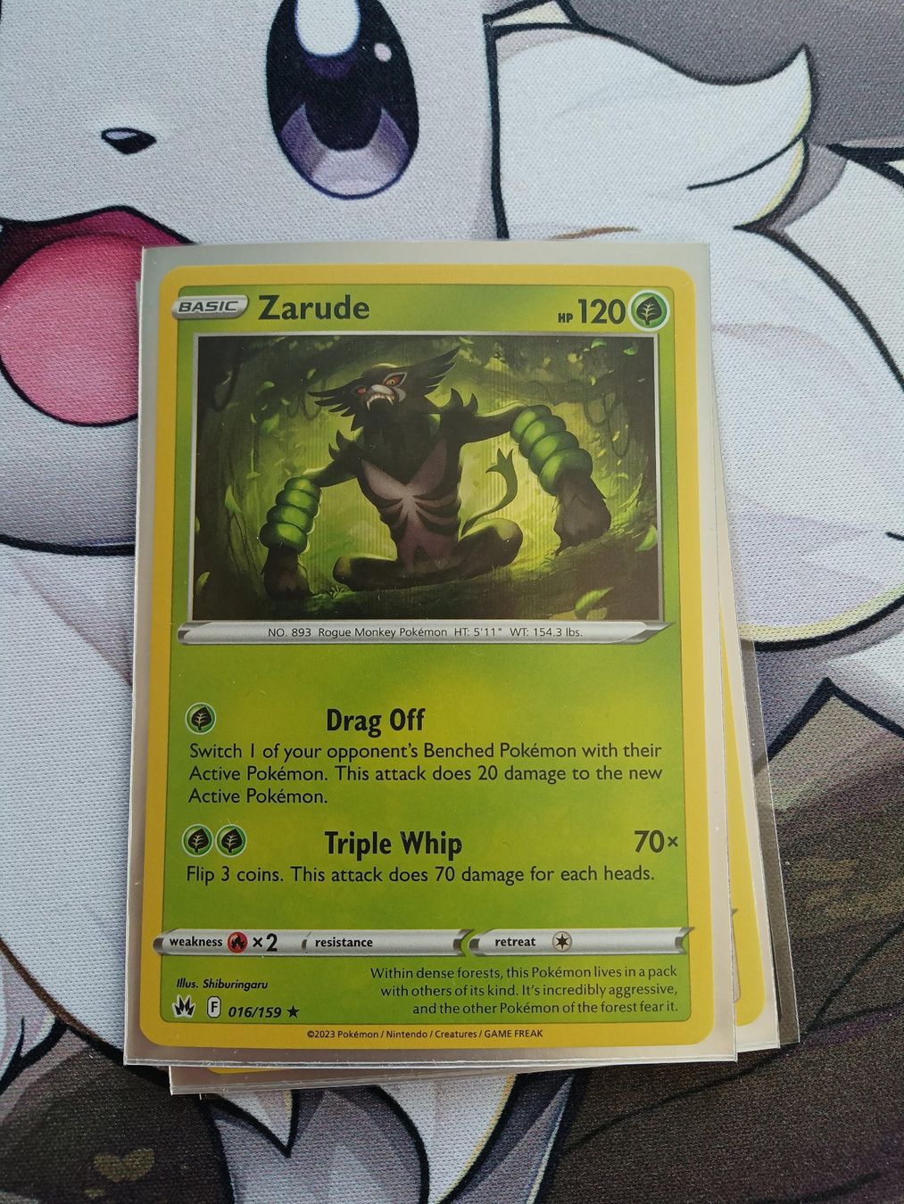 Pokémon Carte collezionabili: Zarude - Holo – Usato da Altstätten SG venduto da GGsGameshop