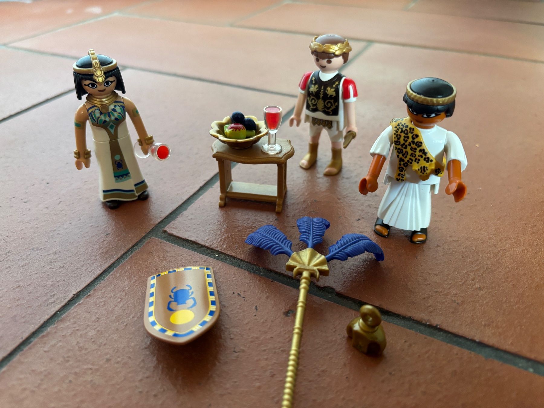 Playmobil Giocattoli: Playmobil - Cäsar und Kleopatra - Set 5394 komplett – Usato da Beromünster venduto da Uelibard 1