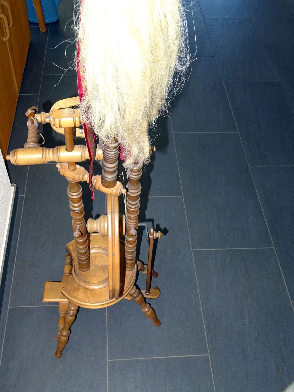 Spinnräder: Spinnrad aus Holz – Gebraucht aus Obfelden von Borschtsch 5