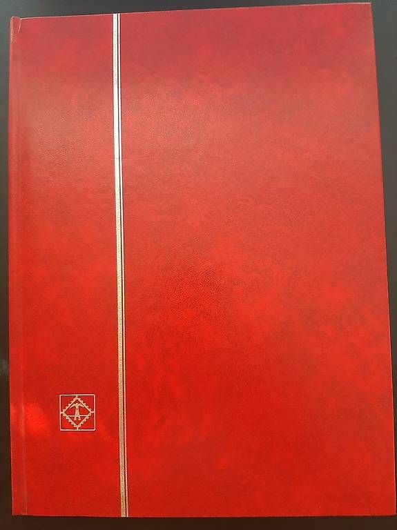 Album: Briefmarken-Einsteckbuch LEUCHTTURM rot A4-Format, 64 Seiten – Usato da Basel venduto da Renato_hirzi
