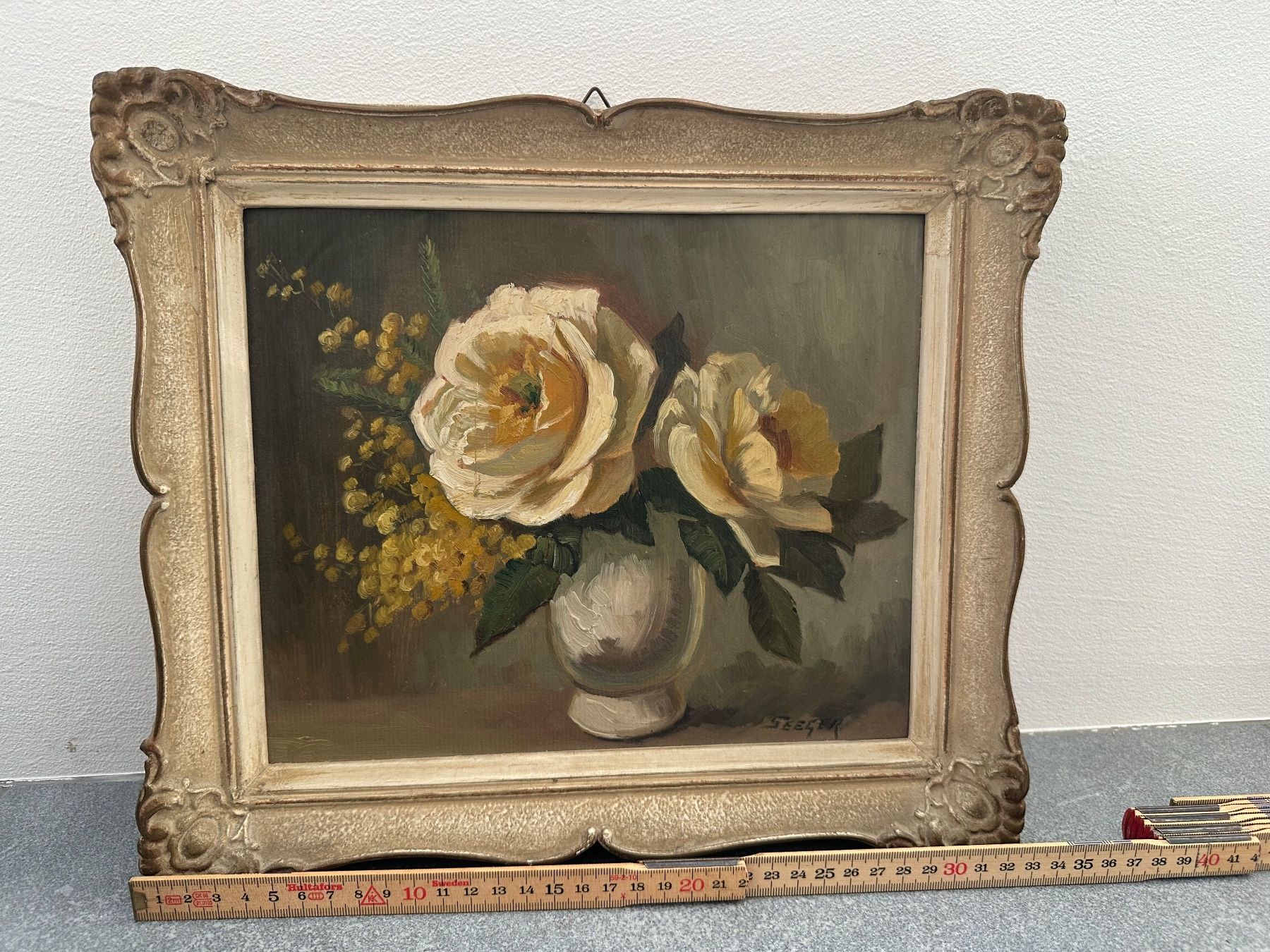 Dipinti: SEEGER Blumen Ölbild – Usato da Stettfurt venduto da 2442