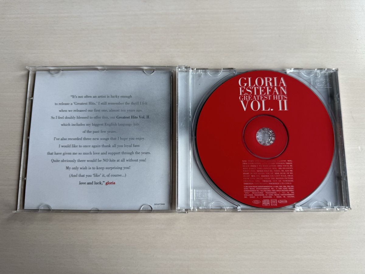 CDs: Gloria Estefan - Greatest Hits Vol. II CD – D'occasion à Oberried Brienz par Chyara 2