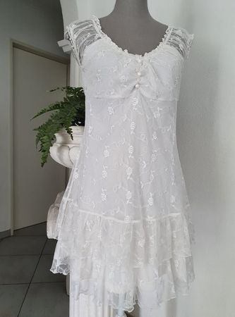 Helles Sommerkleid Gr S
