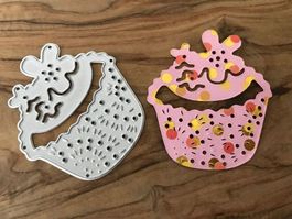 Stanzschablone Törtli, Cupcake  NEU