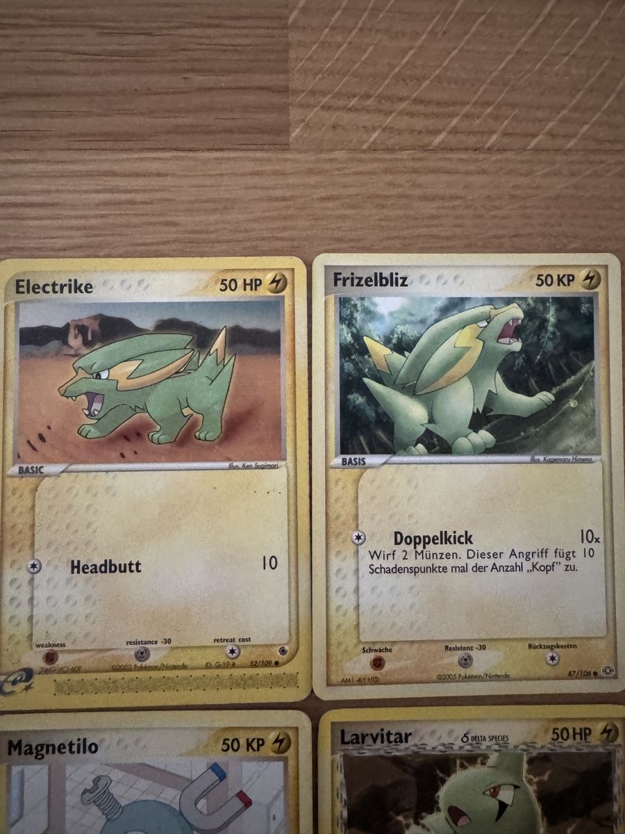 Pokémon Carte collezionabili: Pokémon Diverse Karten – Usato da Bern venduto da snikajot 1