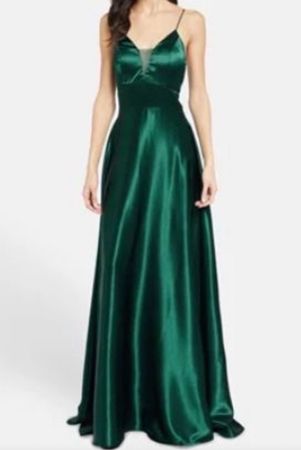 Apart dunkelgrünes Bridesmaid Kleid NEU