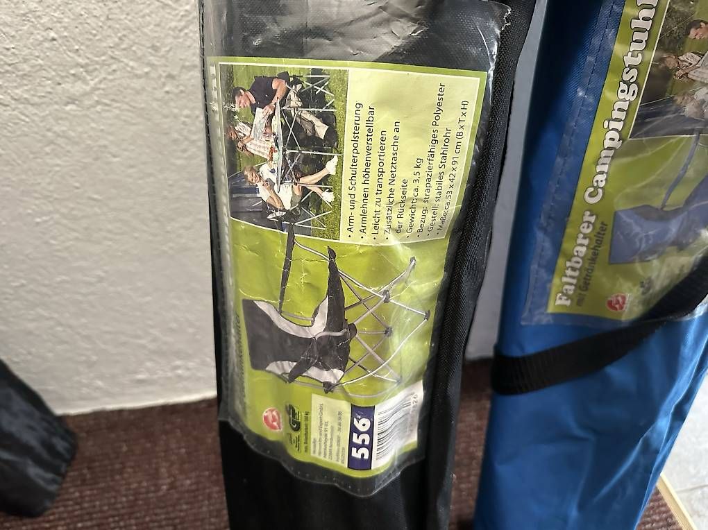 Stühle: Campingstühle  – Gebraucht aus Basel von tep_rhw2 1