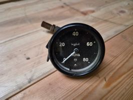 Original NOVA Manometer von FBW, Saurer, Berna Oldtimer LKW