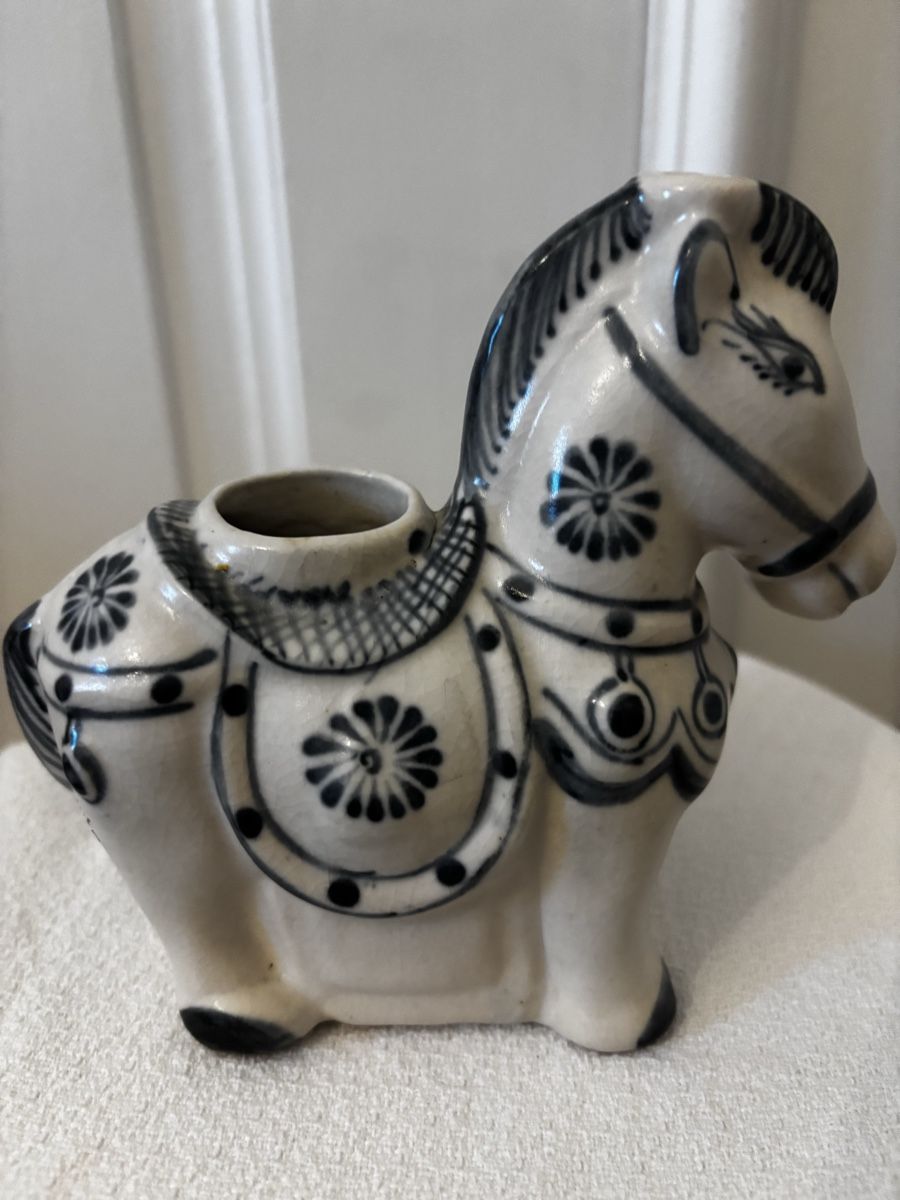 Statuette: CHEVAL, PIPE À OPIUM CHINOISE – Usato da Genève venduto da ati_tj8f 7