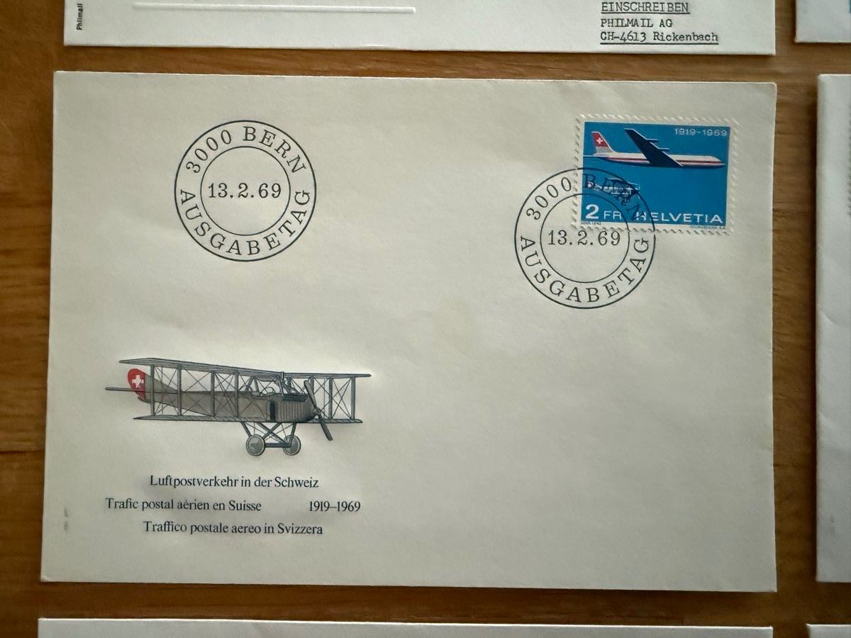Buste & buste per spedizione: Briefumschlagsammlung Schweiz Ersttagsbrief – Nuovo (secondo la descrizione) da Goldach venduto da Messerguru 2