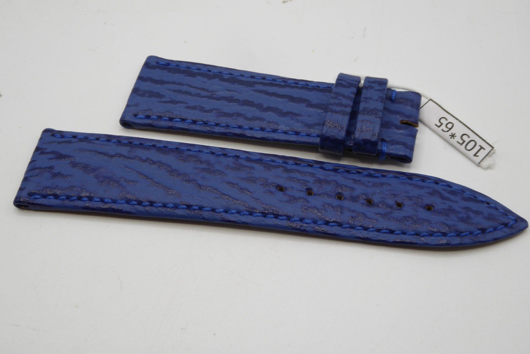 Orologi: Leather strap without brand 20/18mm – Nuovo (secondo la descrizione) da Geneve venduto da adr_xk6n