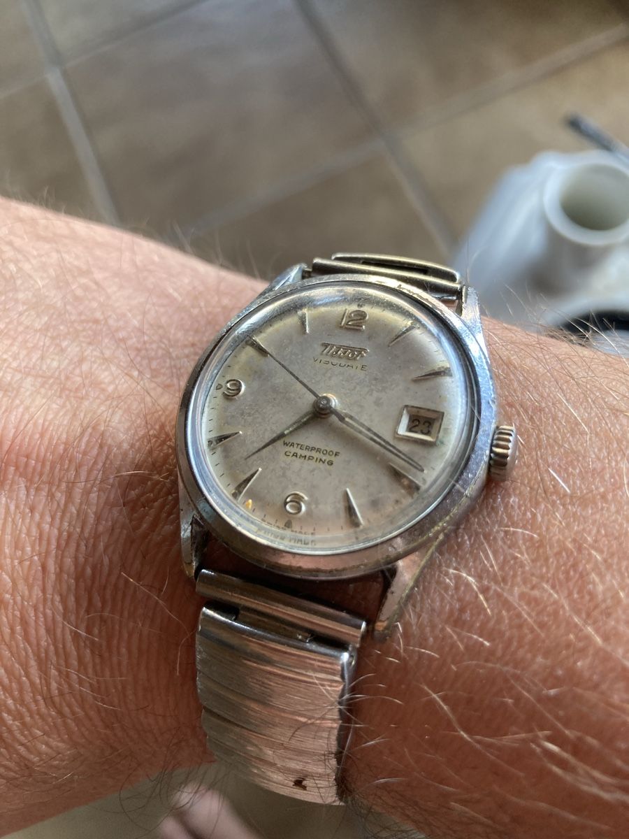 Tissot Orologi: tissot Visodate 34 mm Handaufzug – Usato da Glattbrugg venduto da vintagemania
