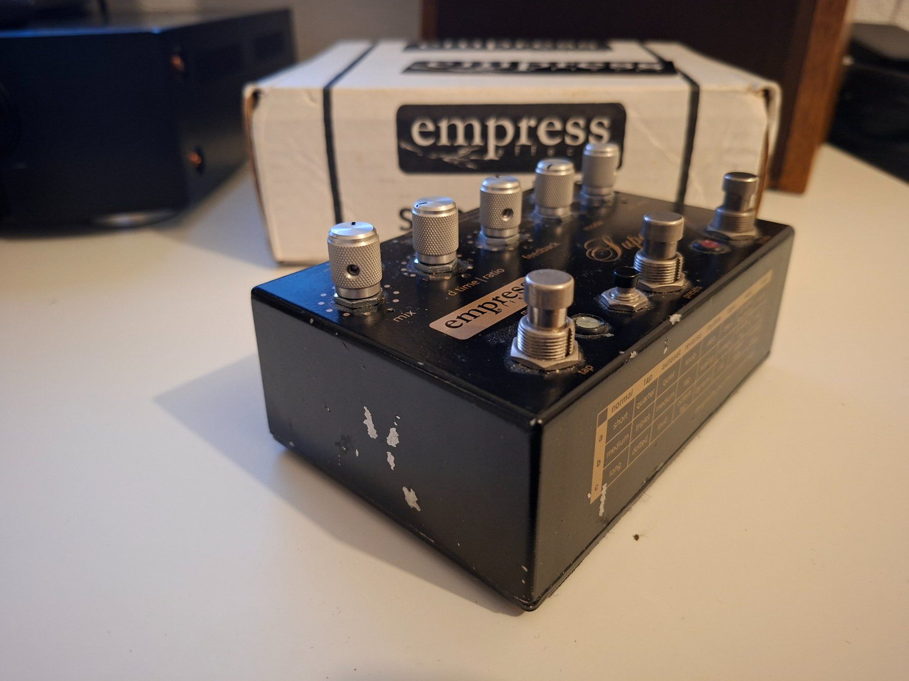 Strumenti musicali: Empress Vintage Modified Superdelay – Original Box – Usato da Niederrohrdorf venduto da sil_lp26 3