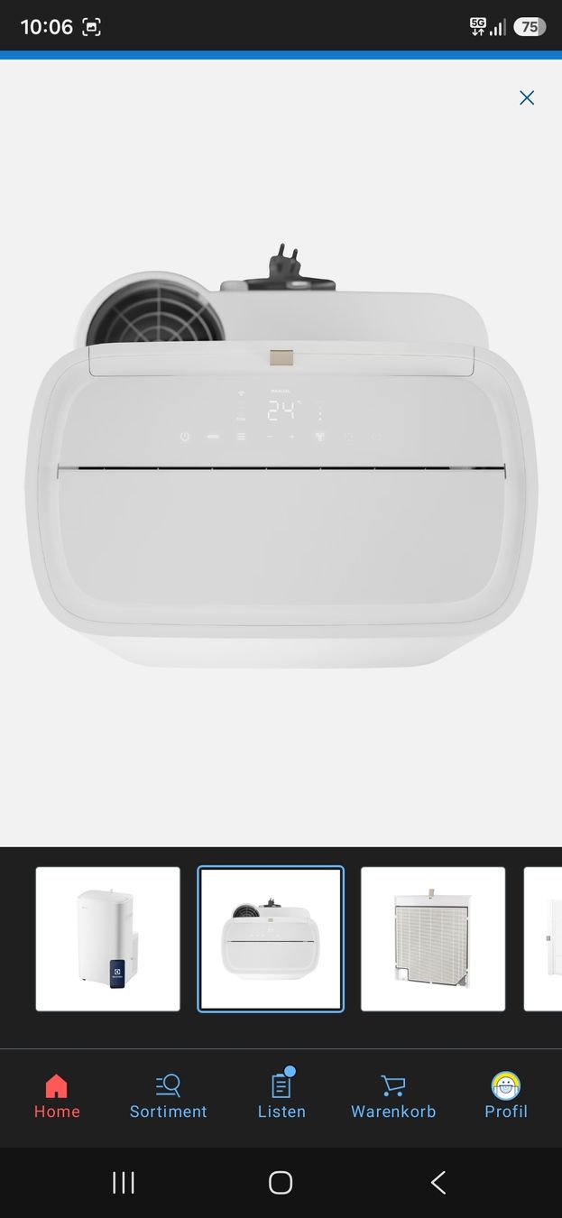 Electrolux Klimageräte: Electrolux 7678CSW Series 700 – Neu und originalverpackt aus Wädenswil von SwissCapriz