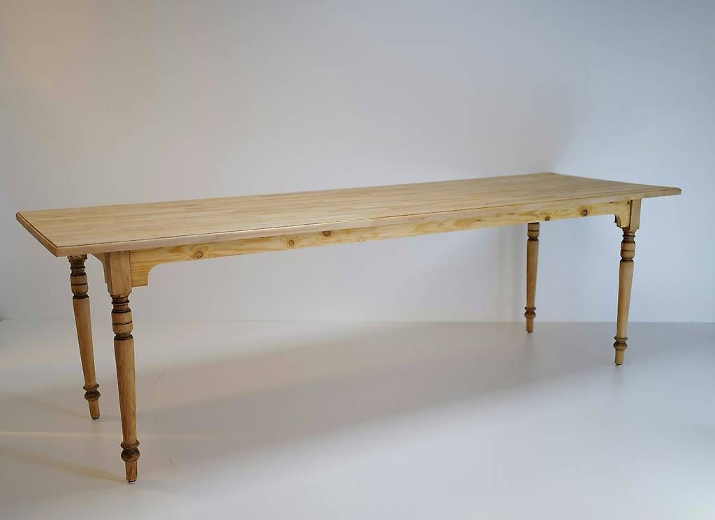 Tische: Antiker Biedermeier Esstisch 240x75 cm, restauriert – Gebraucht aus Beromünster von VSNC 1