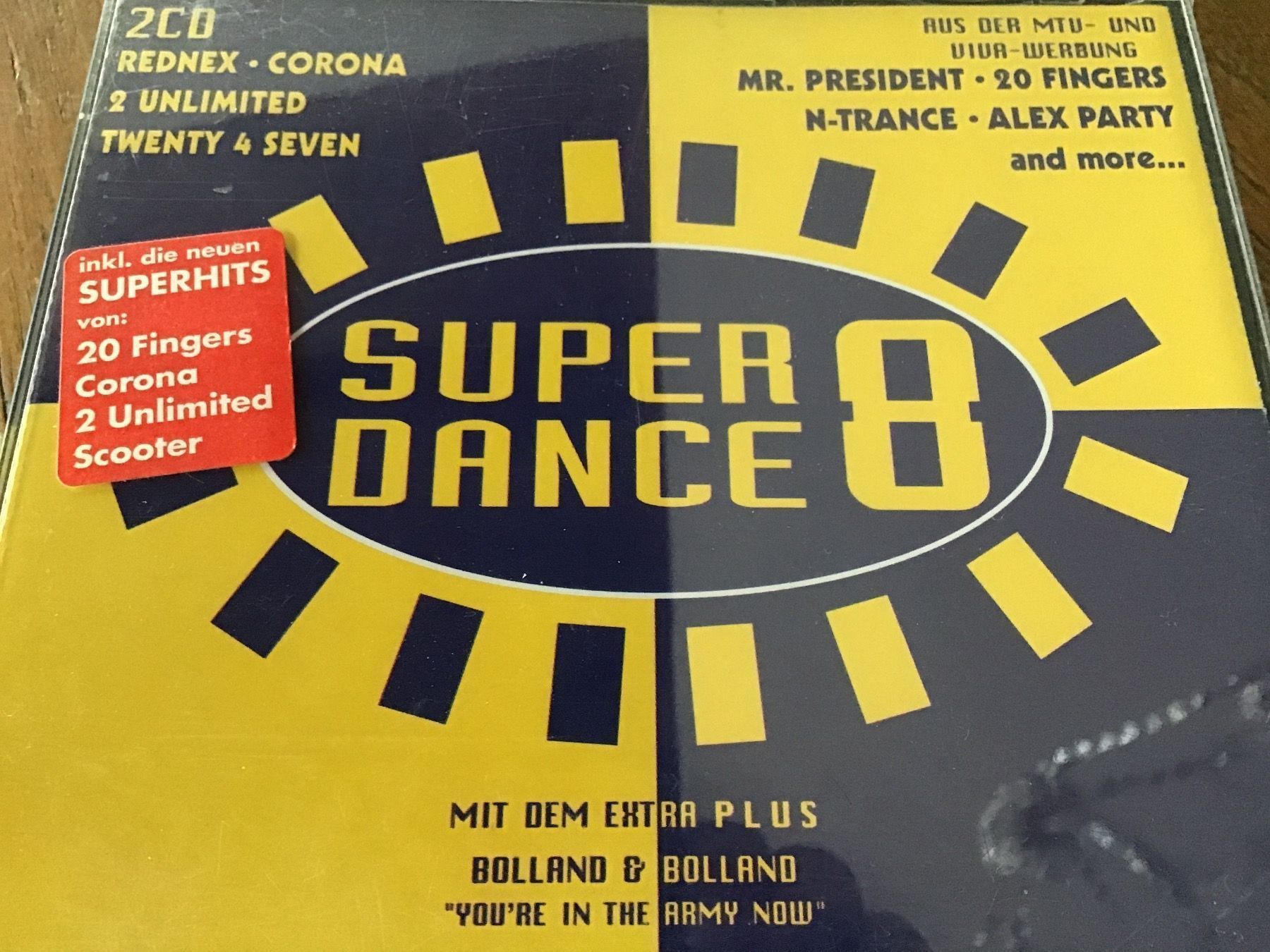 CD: super dance 8    2 cd – Usato da Thierachern venduto da sweden08